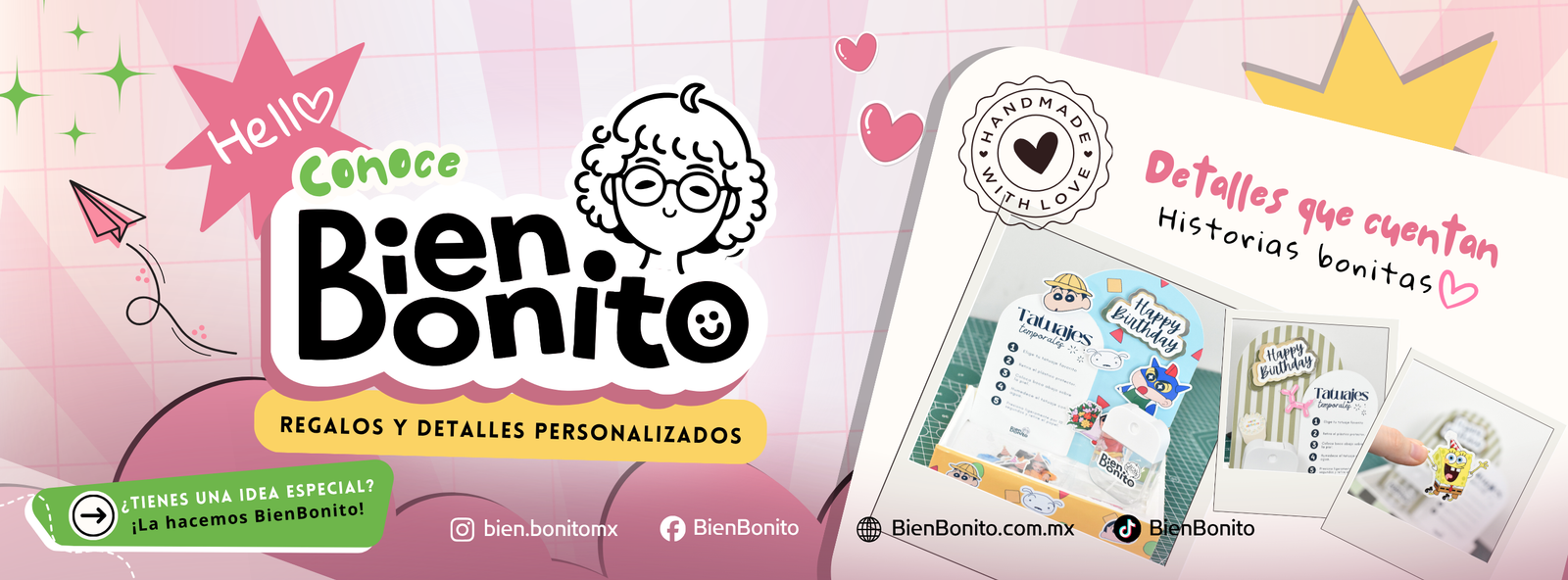 Conoce Bien Bonito — Regalos personalizados