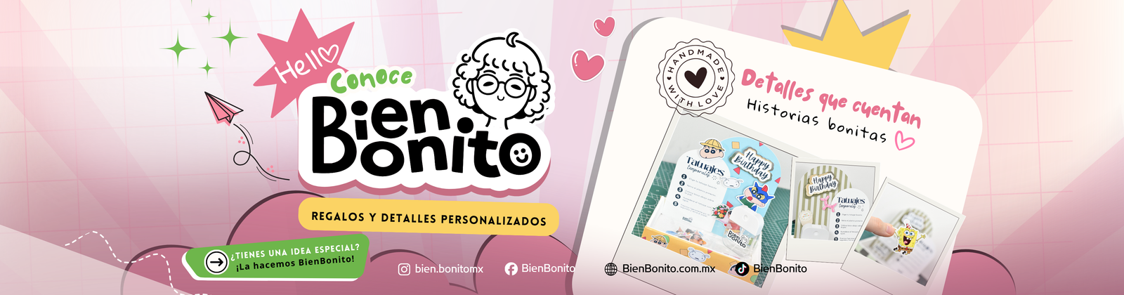 Conoce Bien Bonito — Regalos personalizados